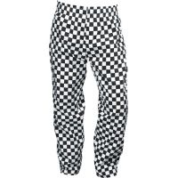 Black and White Check Baggies